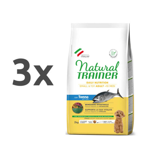 Natural Trainer Daily Nutrition Adult Mini - tuna - 3 x 2 kg
