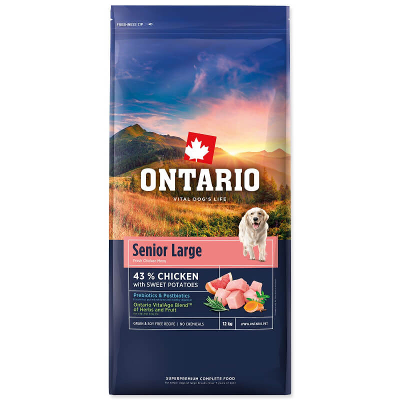 Ontario Senior Large - piščanec in sladki krompir