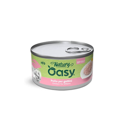 Oasy Cat Natury Kitten fileji v želeju, konzerva - piščanec - 85 g - 85 g