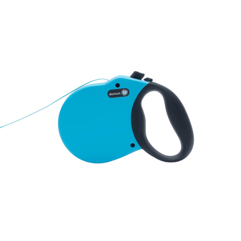 Duncun avtomatski povodec Adventure s trakom, moder - različne velikosti (3)