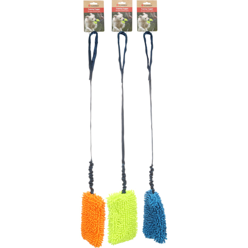 Flamingo Fauxtra plišasti aport z ročajem, različne barve - 100 x 12 cm