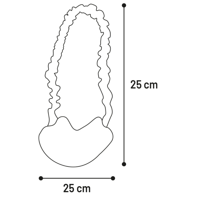 Flamingo Fauxtra plišasti obroč z ročajem, različne barve - 25 cm (3)