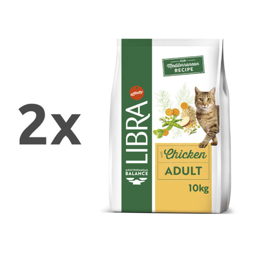 Libra Cat Adult - piščanec - 2 x 10 kg