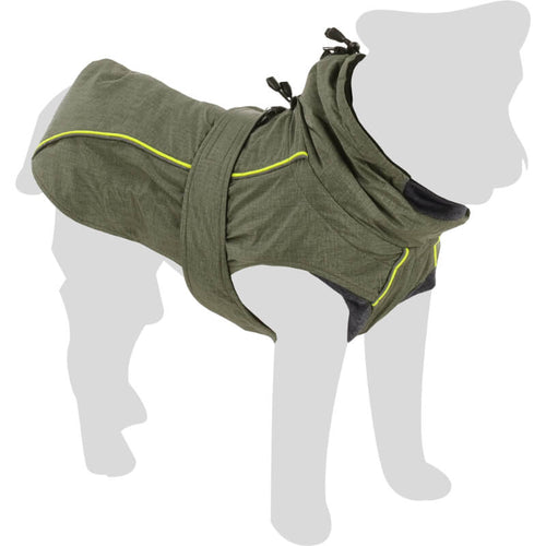 Flamingo plašč Dover, zelen - 55 cm