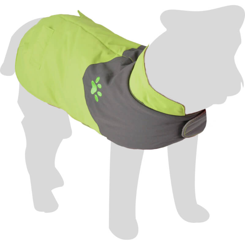 Flamingo plašč Juno, svetlo zelen - 35 cm