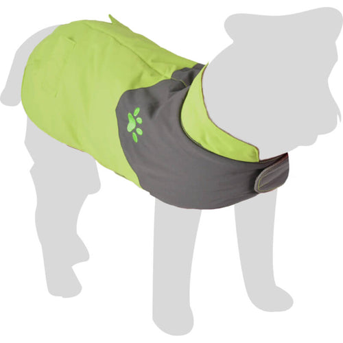 Flamingo plašč Juno, svetlo zelen - 55 cm