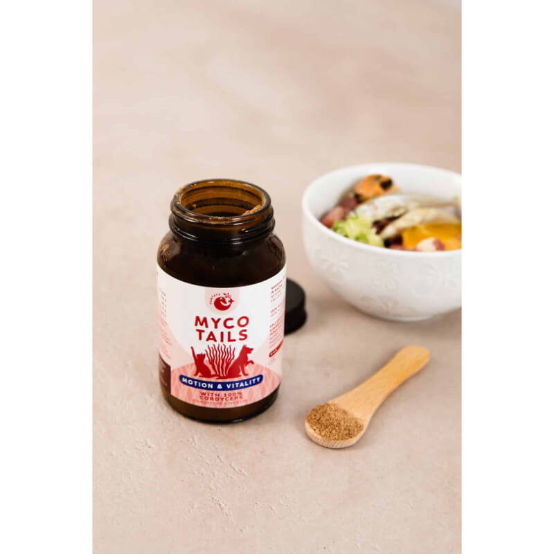 Myco Tails Motion&Vitality prehranski dodatek za pse in mačke - 80 g (2)
