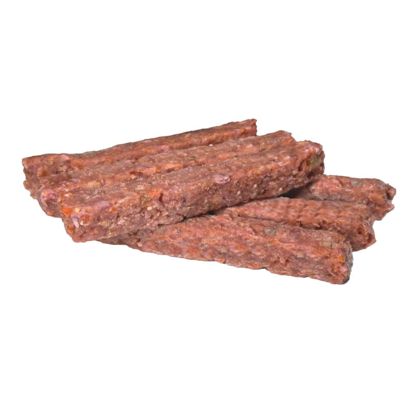 WolfPack Barf surova hrana v obliki palčk, kunec - 1 kg (20 x 50 g) (3)