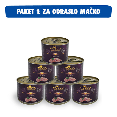 Donacija za zavetišče 2026 - Paket 1