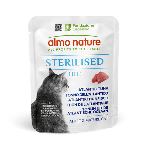 Almo Nature HFC Sterilised file v juhi, vrečka - atlantska tuna - 50 g - 50 g