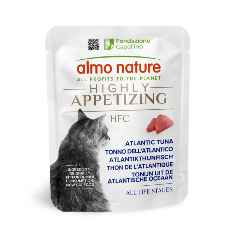 Almo Nature HFC Highly Appetizing file v juhi, vrečka - atlantska tuna - 50 g - 50 g