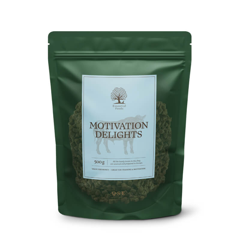 Essential Foods Motivation Delights pasji priboljški, govedina - 500 g