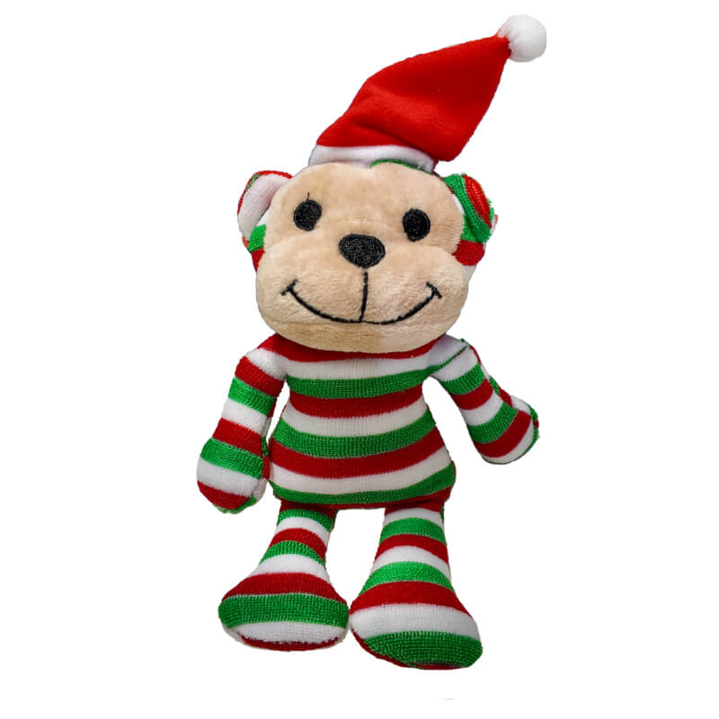 Enjoy plišasta božična opica - 30 x 16 x 8 cm