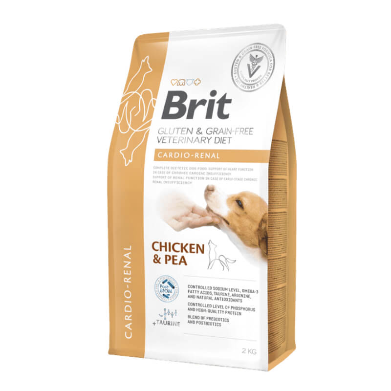 Brit GF Veterinarska dieta za pse Cardio-Renal - 2 kg