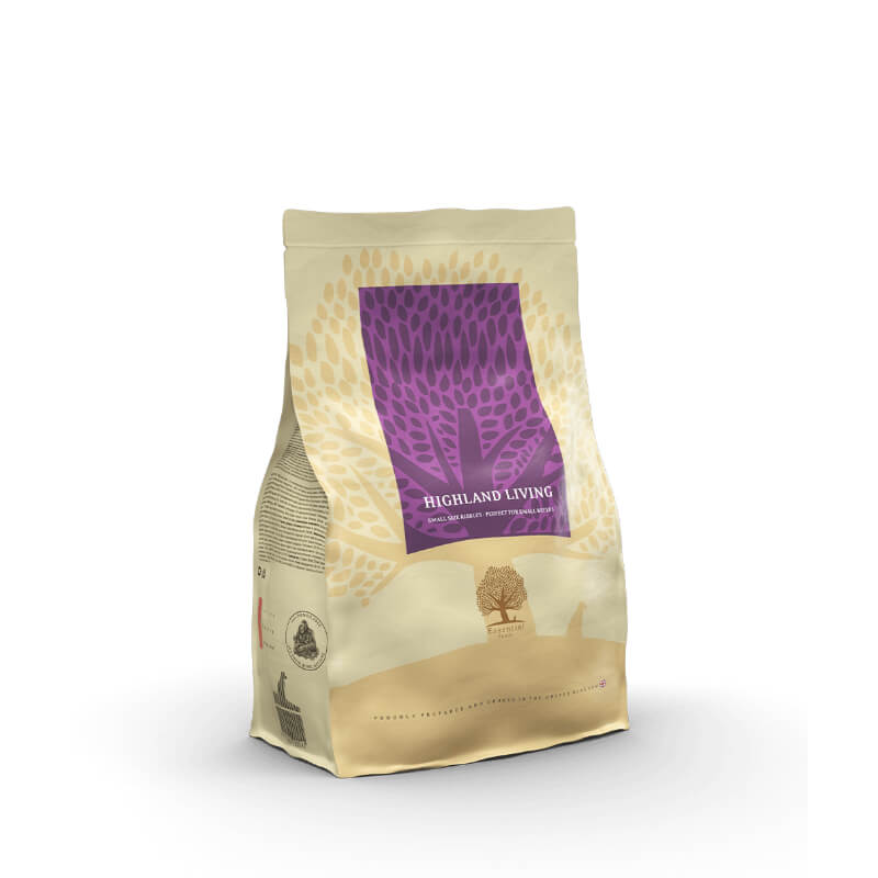 Essential Foods Dog Highland Adult - puran, losos in angus - mini ali large