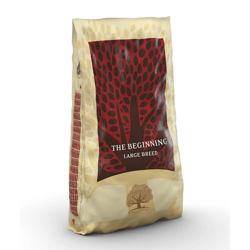 Essential Foods Dog Beginning Puppy&Junior Large - piščanec, raca in ribe