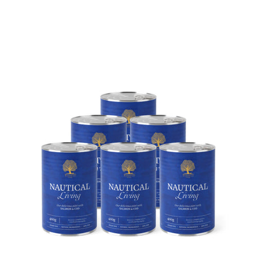 Essential Foods Dog Nautical Adult Pâté, konzerva - ribe - 400 g - 6 x 400 g