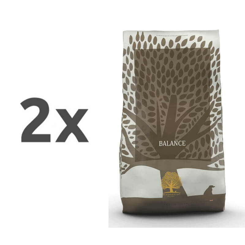 Essential Foods Dog Balance Adult, mono - puran - mini ali large - 2 x 10 kg