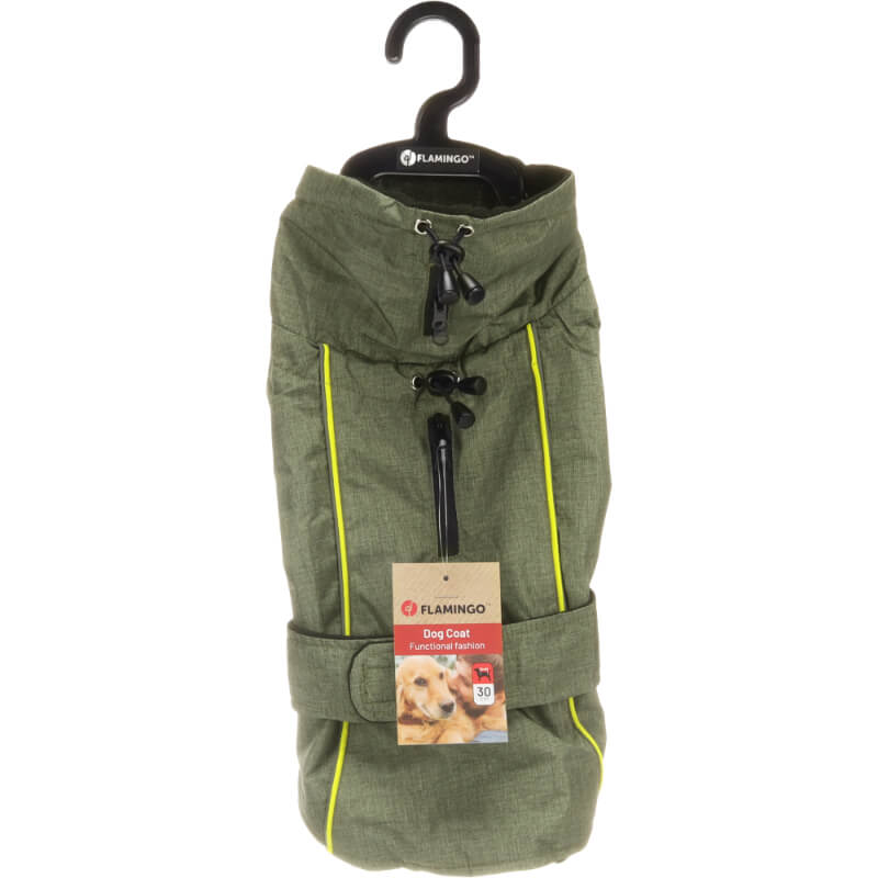 Flamingo plašč Dover, zelen