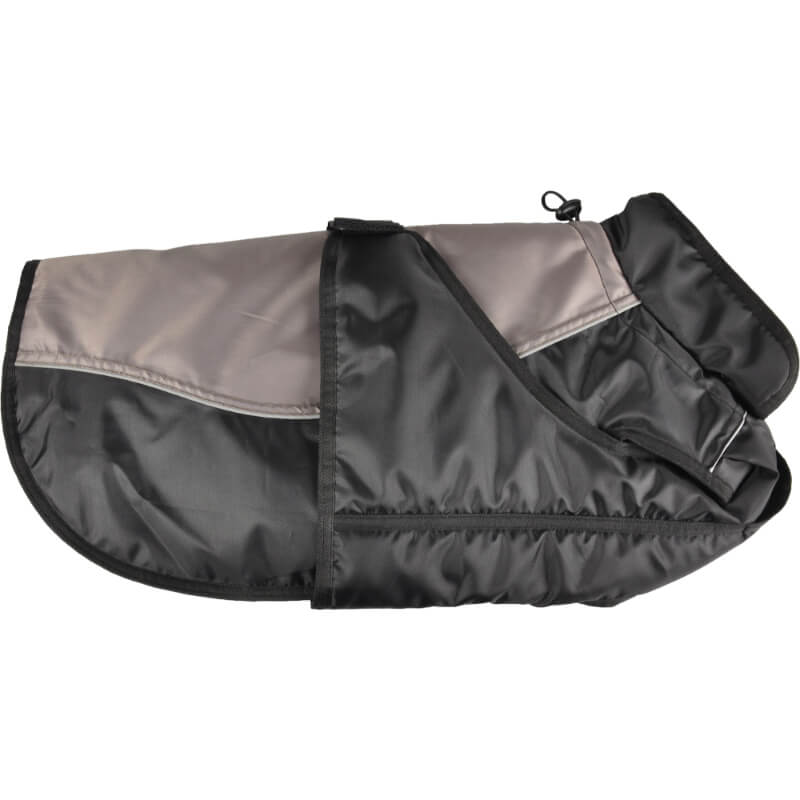 Flamingo plašč Zane, črno-rjav