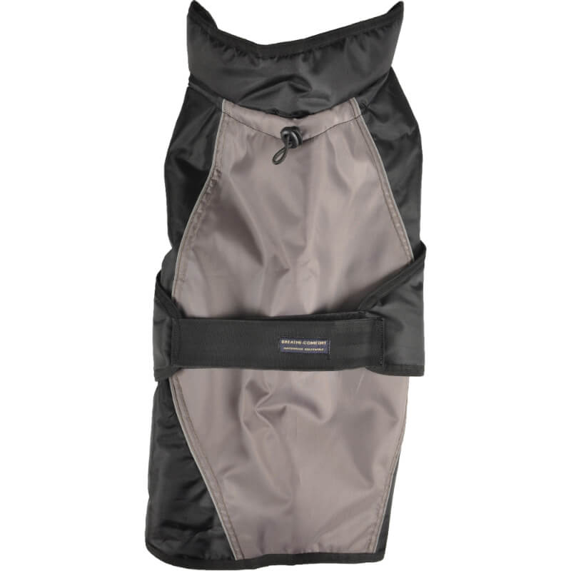 Flamingo plašč Zane, črno-rjav