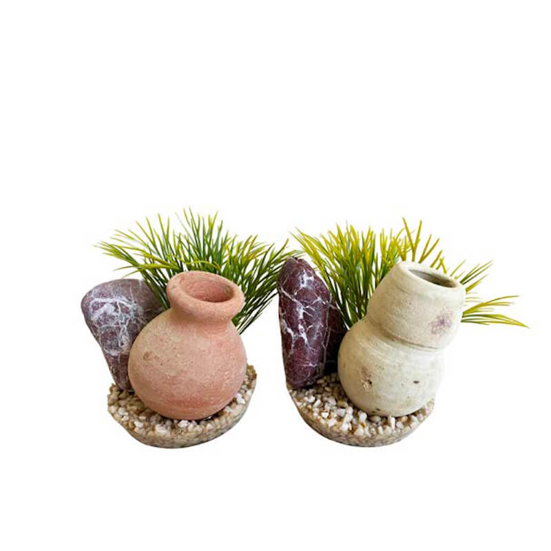 Sydeco umetni dekor Oasis Jar, različni motivi in barve - 12 cm