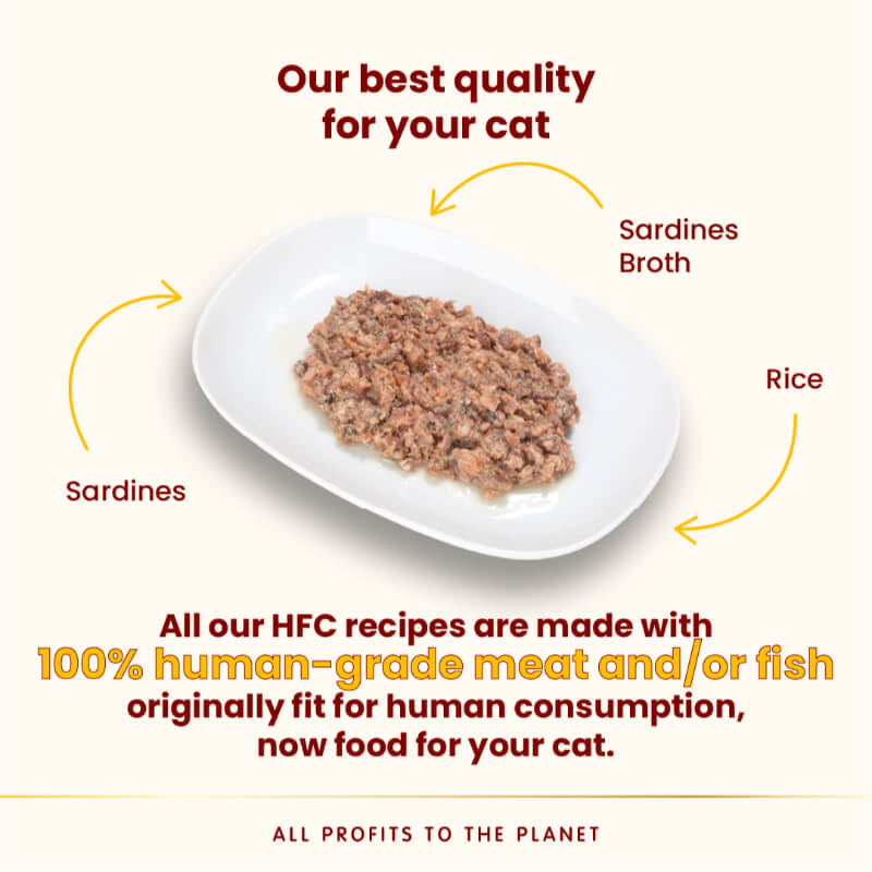 Almo Nature HFC Highly Appetizing file v juhi, vrečka - sardine - 50 g