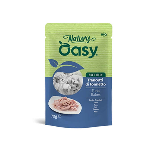 Oasy Cat Natury Adult fileji v želeju, vrečka - tuna - 70 g