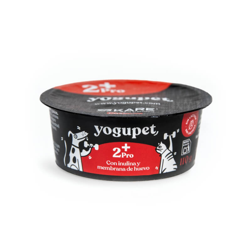 Yogupet jogurt 2+Pro za pse in mačke, inulin in kolagen - 110 g