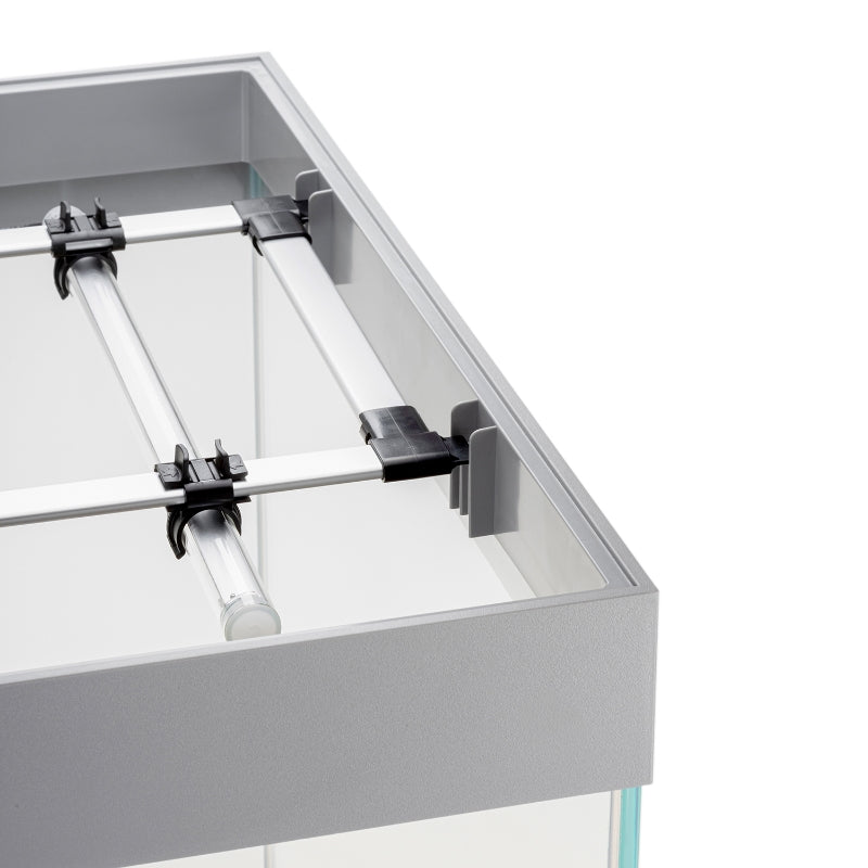 Aquael akvarij Opti Set 2.0, črn - 130 L / 60,9 x 40,9 x 60,5 cm