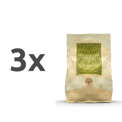 Essential Foods Dog Contour Adult - piščanec, raca, ribe in jajce - mini ali large - 3 x 2,5 kg