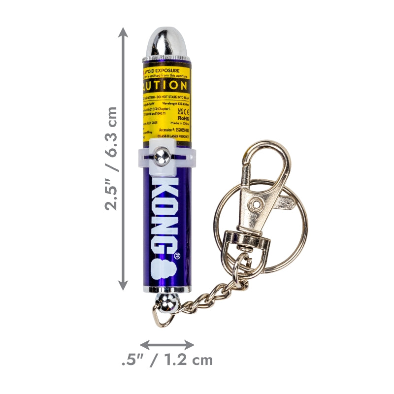 KONG igrača Laser Cat laser za mačke - 6,3 x 1,2 cm