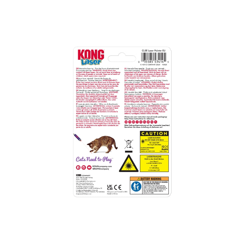 KONG igrača Laser Cat laser za mačke - 6,3 x 1,2 cm