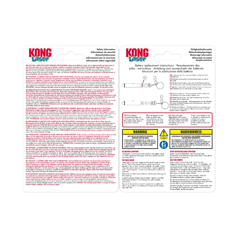 KONG igrača Laser Cat laser za mačke - 6,3 x 1,2 cm