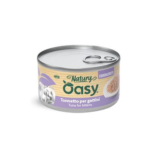 Oasy Cat Natury Kitten fileji v juhi, konzerva - tuna - 85 g