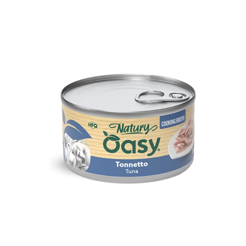 Oasy Cat Natury Adult fileji v juhi, konzerva - tuna - 85 g