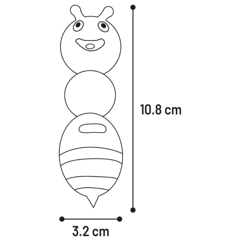 Flamingo Puppy Love igračka iz lateksa, različni motivi in barve - 9,5/10,8 x 3,2 cm