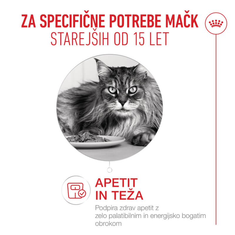 Royal Canin Ageing +15 - različne velikosti