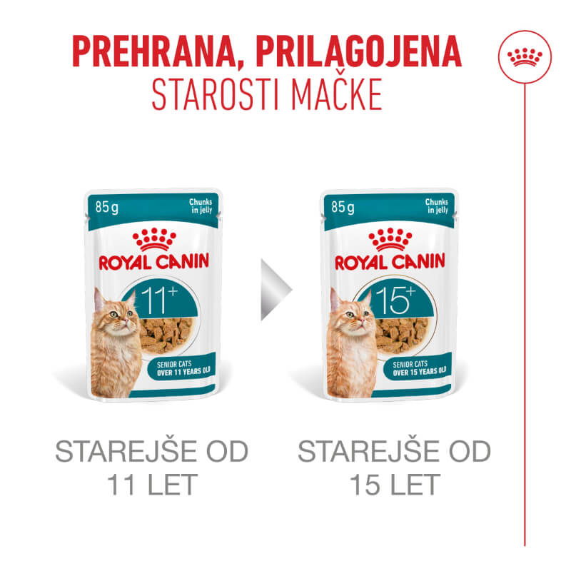 Royal Canin Ageing (11+) vrečka - žele - 85 g