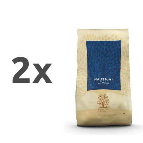 Essential Foods Dog Nautical Adult - ribe in jajce - mini ali large - 2 x 10 kg