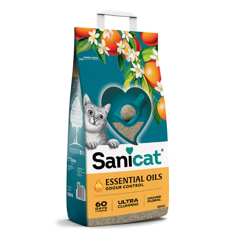 Sanicat posip Essential Oils, pomarančni cvet - 10 kg