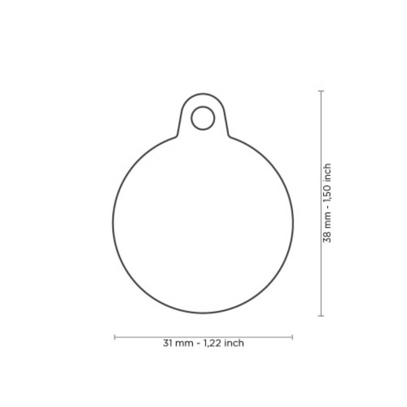 My Family ident. obesek Hush s QR kodo, razl. barve - GRAVIRANJE GRATIS!