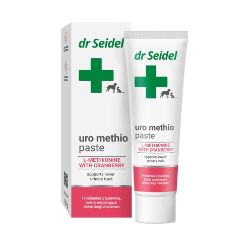 dr Seidel Uro Methio pasta za zaščito spodnjih sečil psov in mačk - 120 g