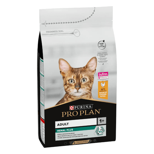 Purina Pro Plan Cat Adult Renal Plus, piščanec - 1,5 kg