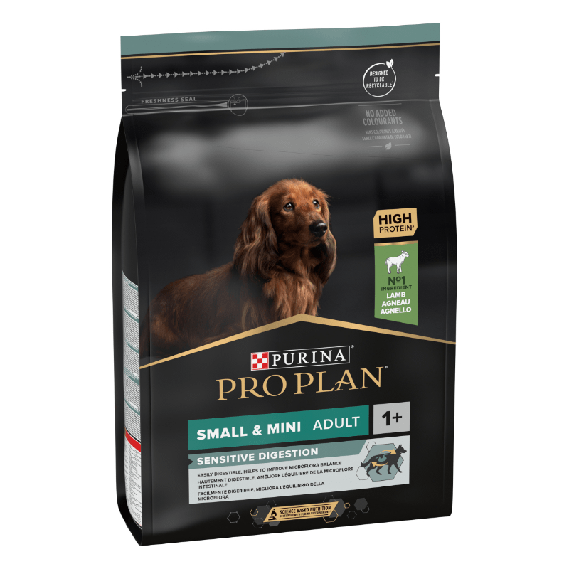 Purina Pro Plan Dog Adult Mini Sensitive Digestion, jagnjetina - 3 kg