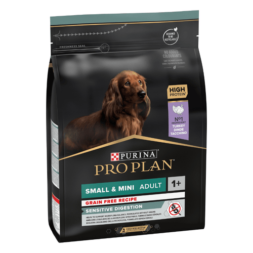 Purina Pro Plan Dog Adult Mini Sensitive Digestion, puran - 2,5 kg