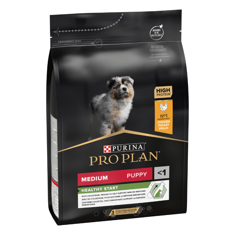 Purina Pro Plan Dog Puppy Medium Healthy Start, piščanec - 3 kg