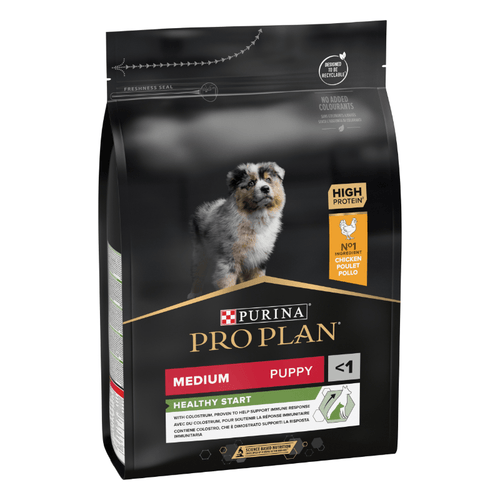 Purina Pro Plan Dog Puppy Medium Healthy Start, piščanec - 3 kg