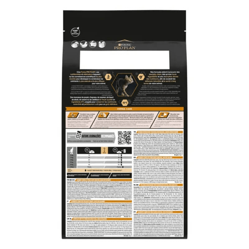 Purina Pro Plan Cat Adult Derma Care - losos - različne velikosti