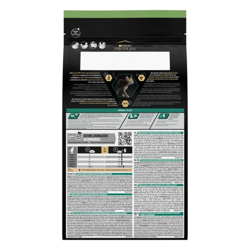 Purina Pro Plan Cat Adult Sterilised Renal Plus - zajec - različne velikosti